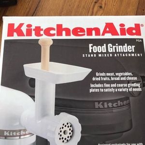 Kitchen Aid Mixer Food Grinder Attachement